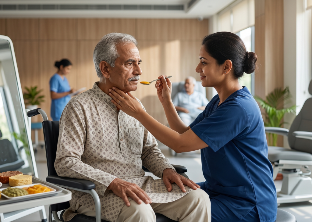 Swallowing therapy after stroke in Gurugram