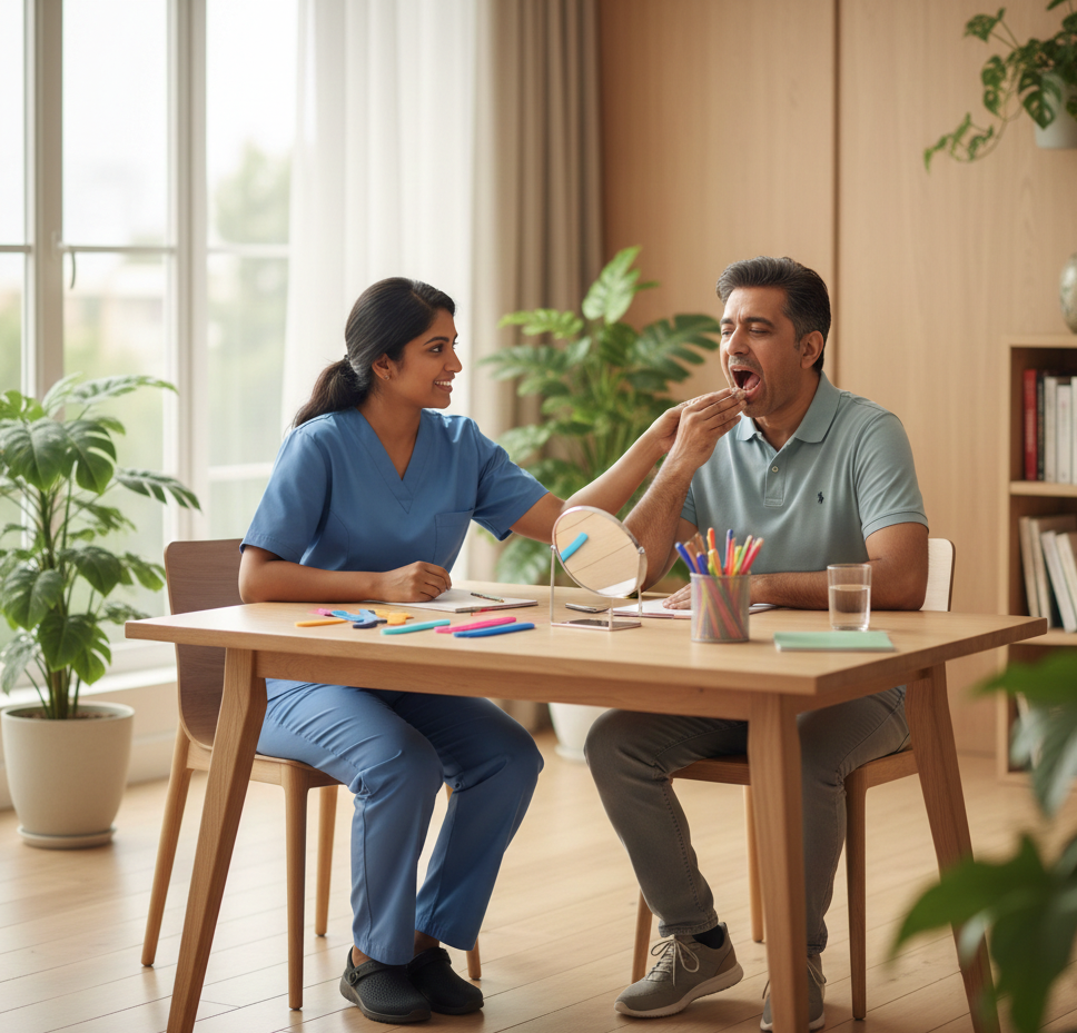 swallowing therapy after stroke