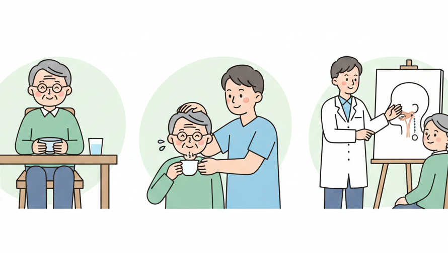 swallowing therapy for elderly