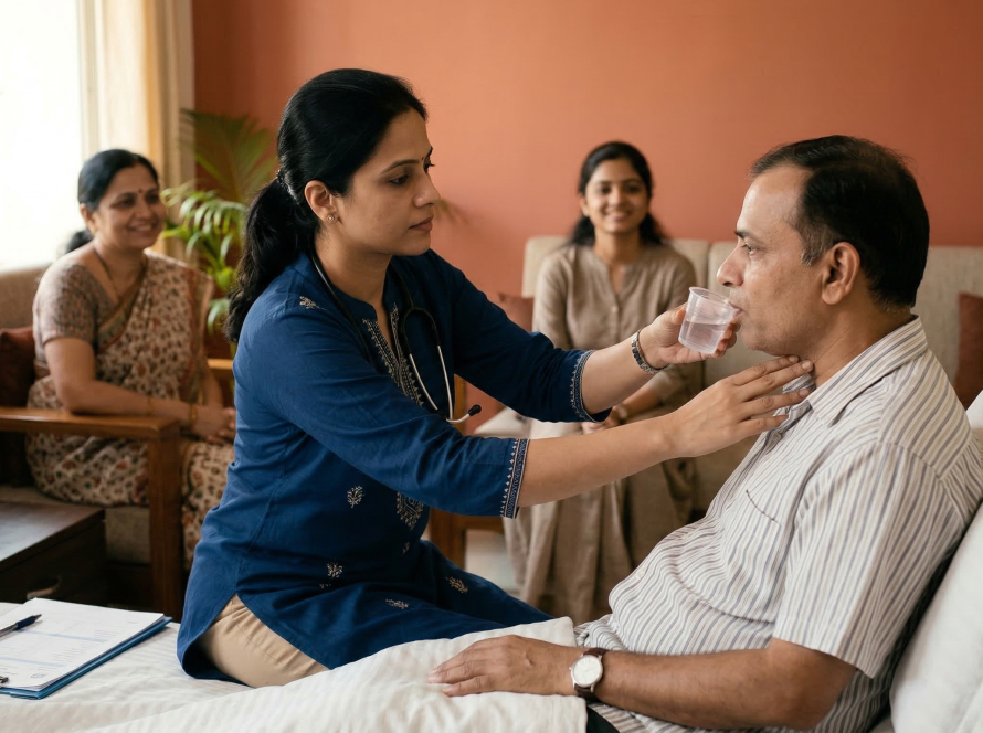dysphagia screening at home