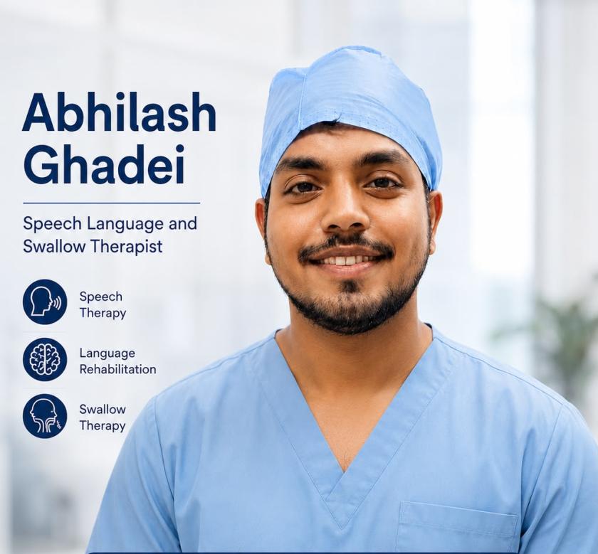 Abhilash Ghadei: Speech and Swallowing Therapist in Gurugram
